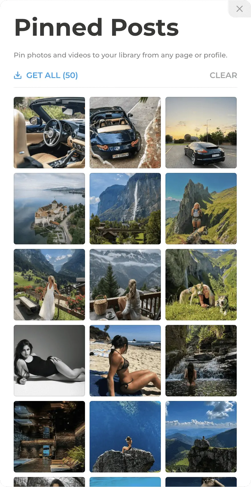Manage Instagram Content