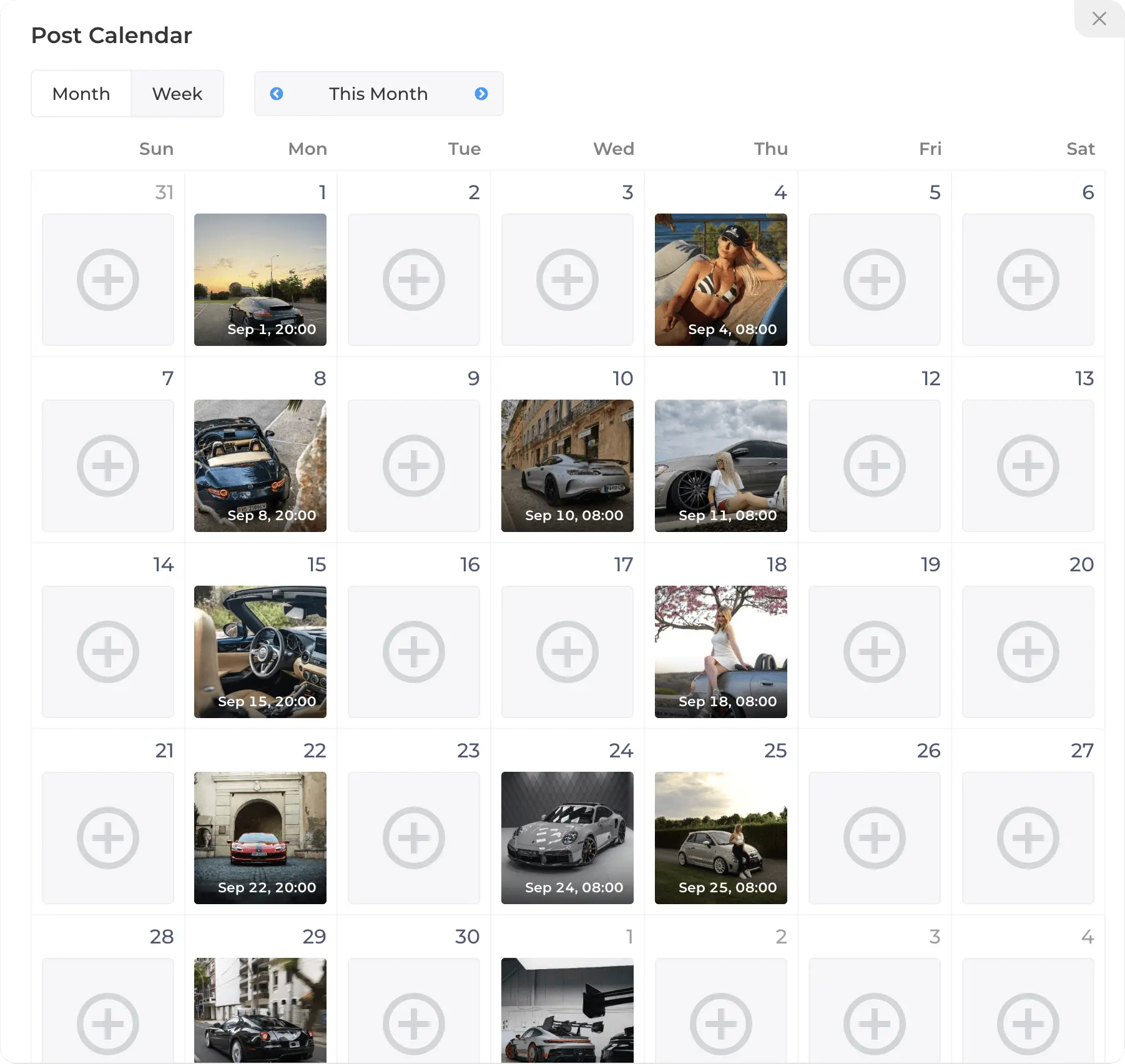 Schedule Instagram Content